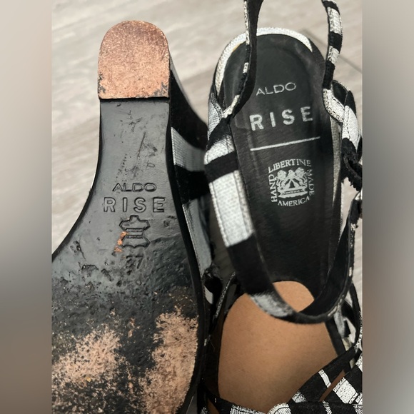 Exclusive Aldo Rise Libertine Wedges - Picture 6 of 7